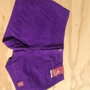 Purple shorts!